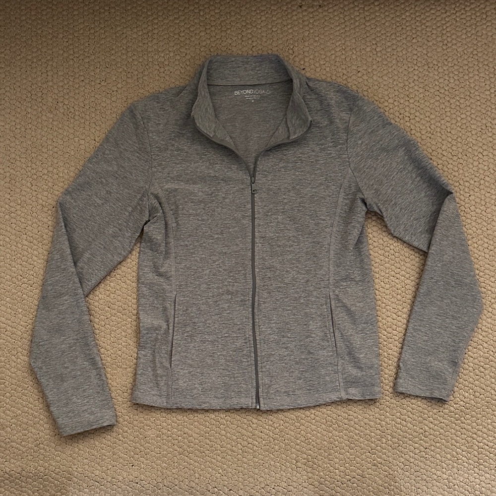 Beyond Yoga On the Go Mock Neck Jacket